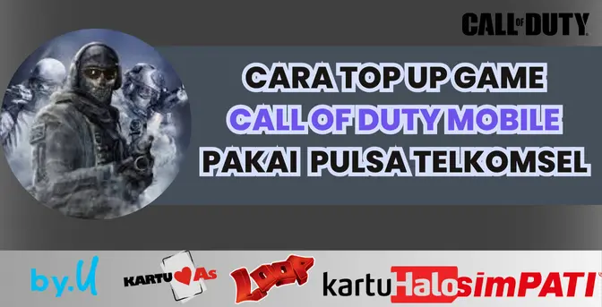 Cara Mudah Dan Cepat Top Up Call Of Duty Mobile Pakai Pulsa Telkomsel Cara Mudah Dan Cepat Top Up Call Of Duty Mobile Pakai Pulsa Telkomsel