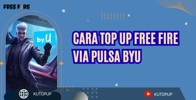 Cara Top Up Free Fire Via Pulsa BYU Termudah Dan Tercepat